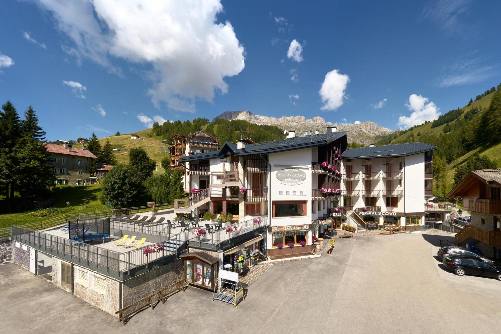 Hotel Portavescovo Arabba Bagian luar foto